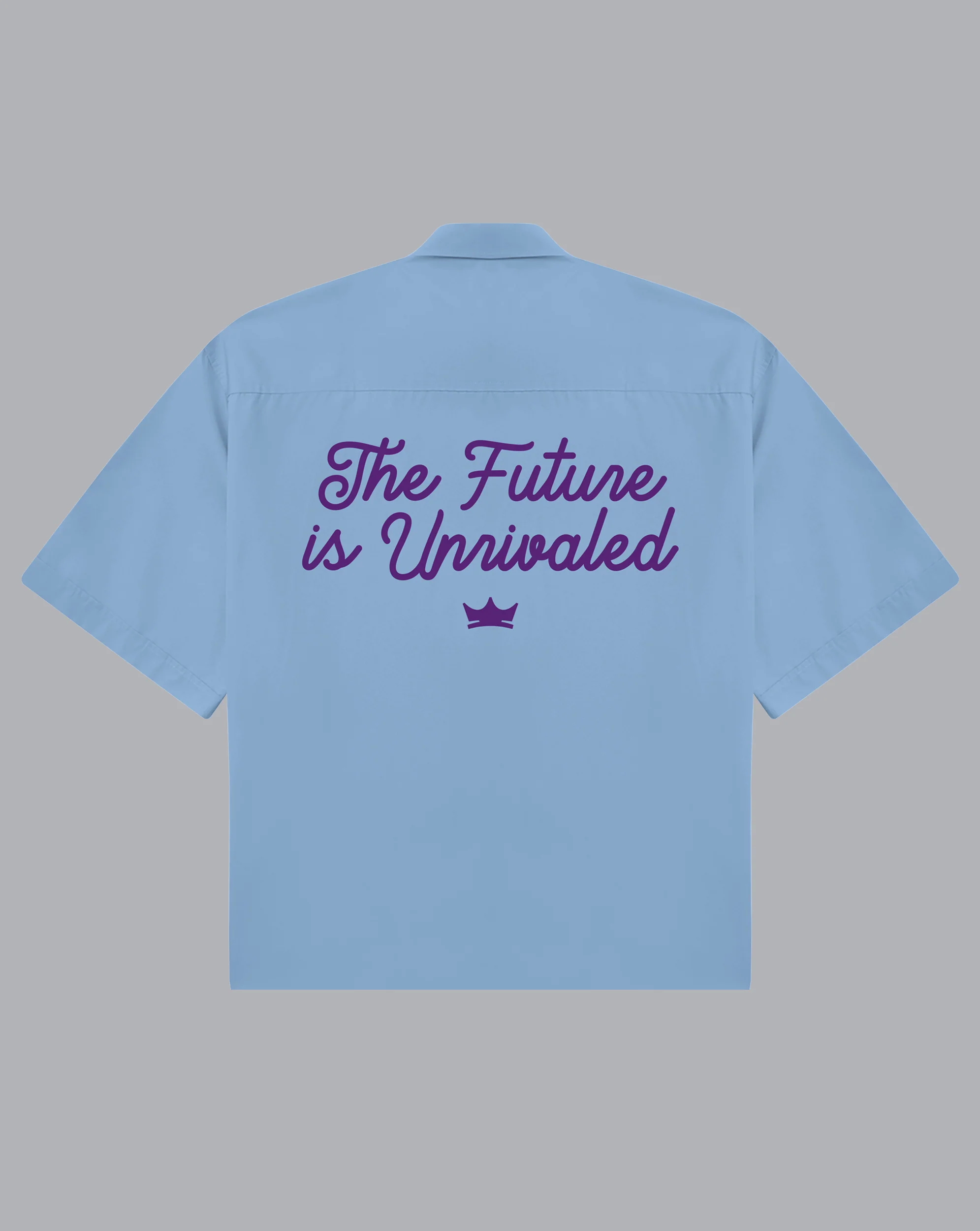 Raw-Edge Cropped Work Shirt - Image 4