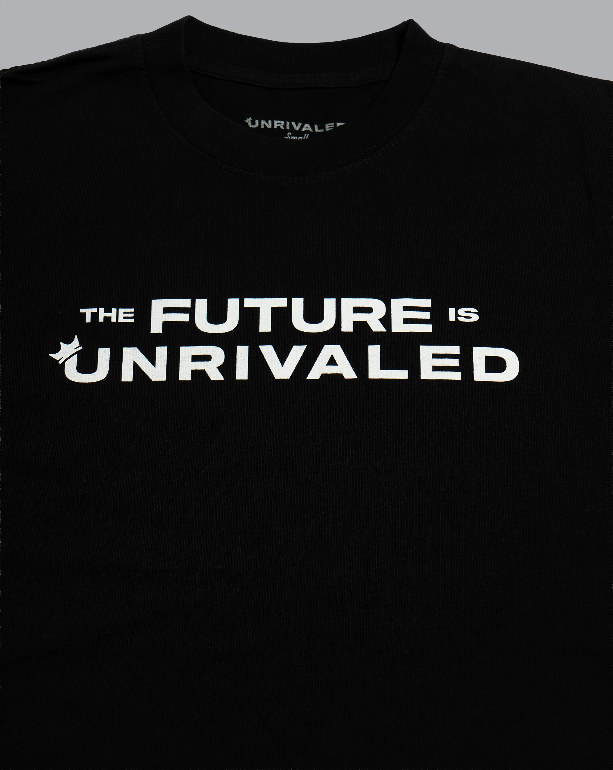 Basic Slogan Tee - Black - Image 3