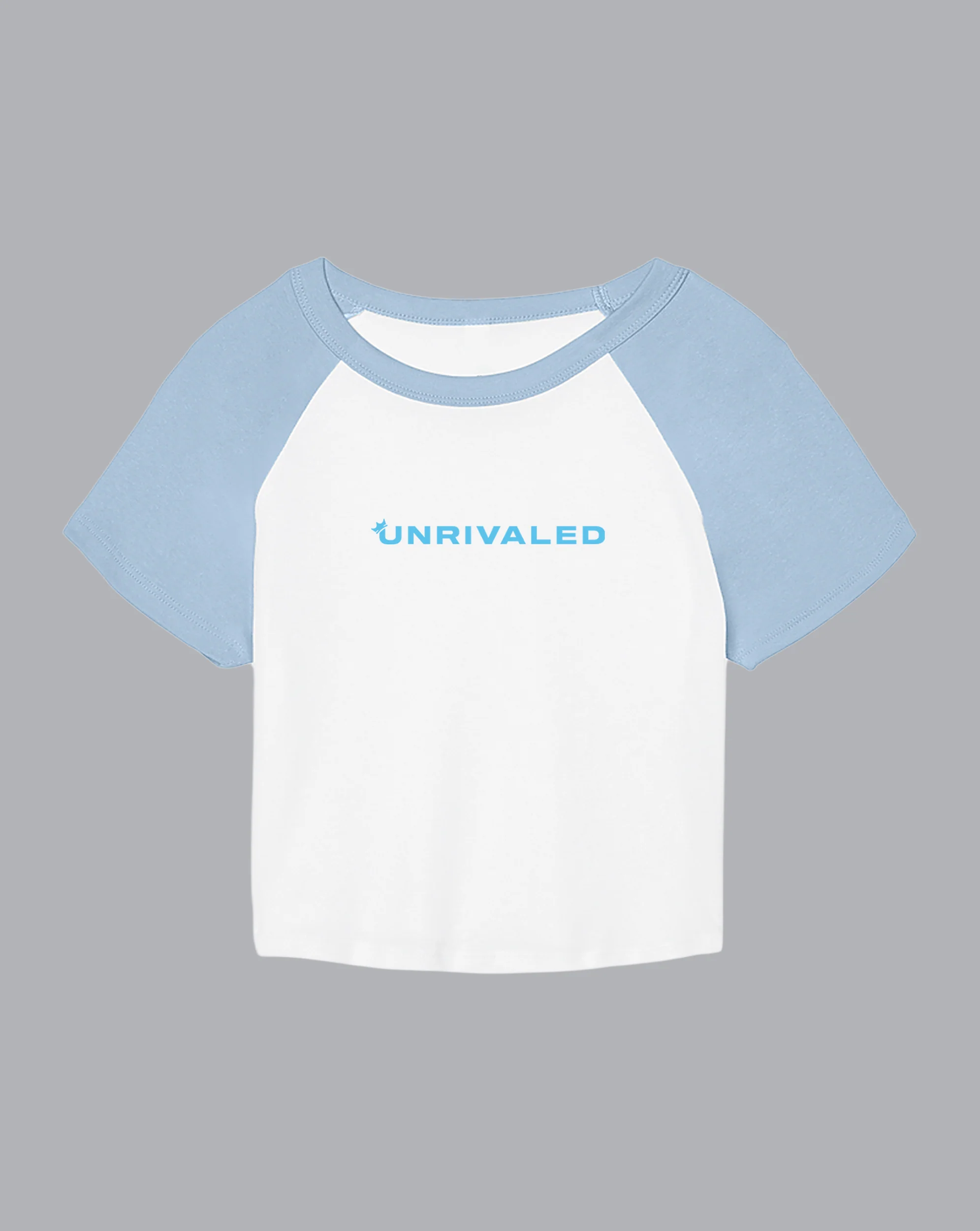 Raglan Cropped Baby Tee - Image 2