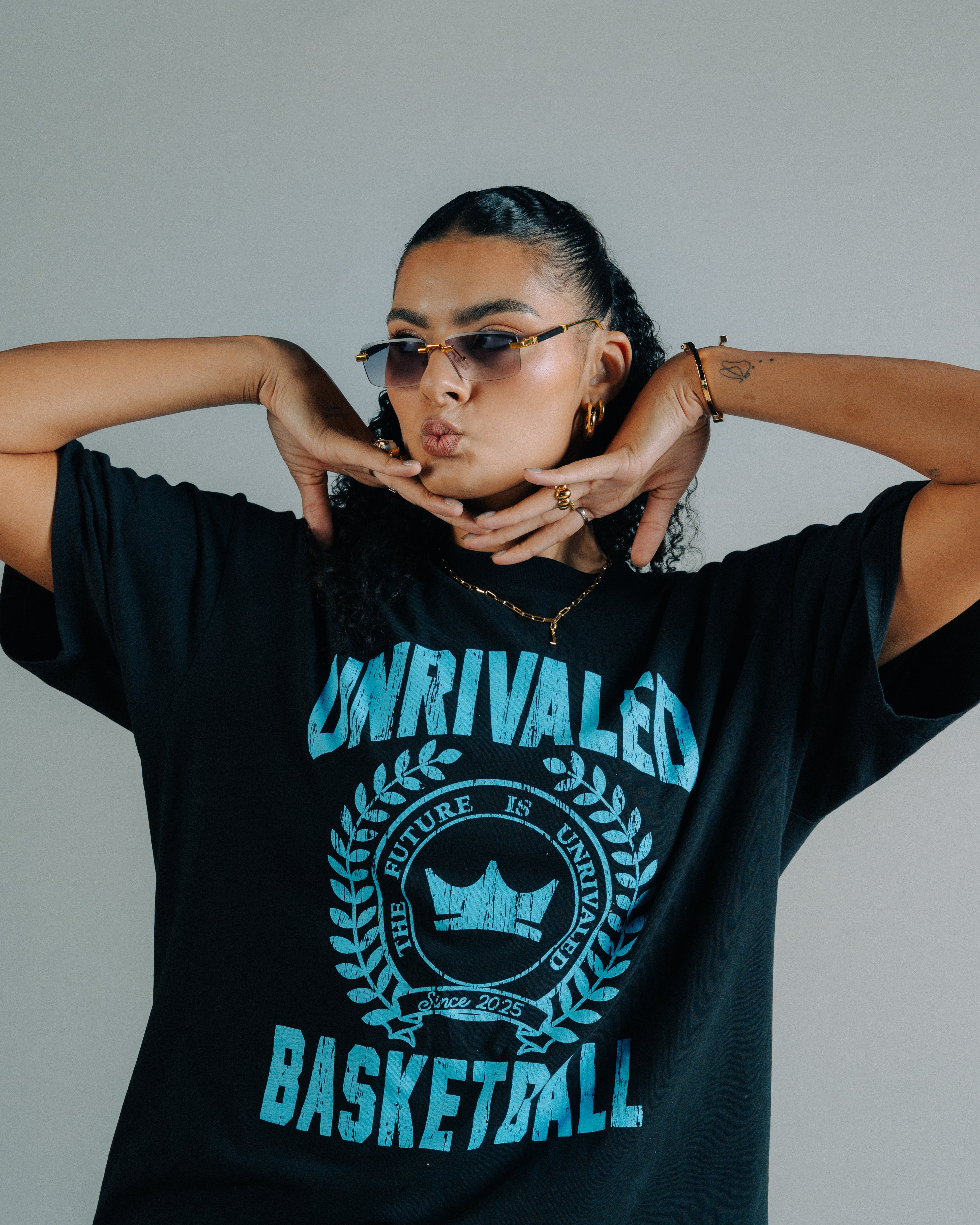 University Tee - Black - Image 5
