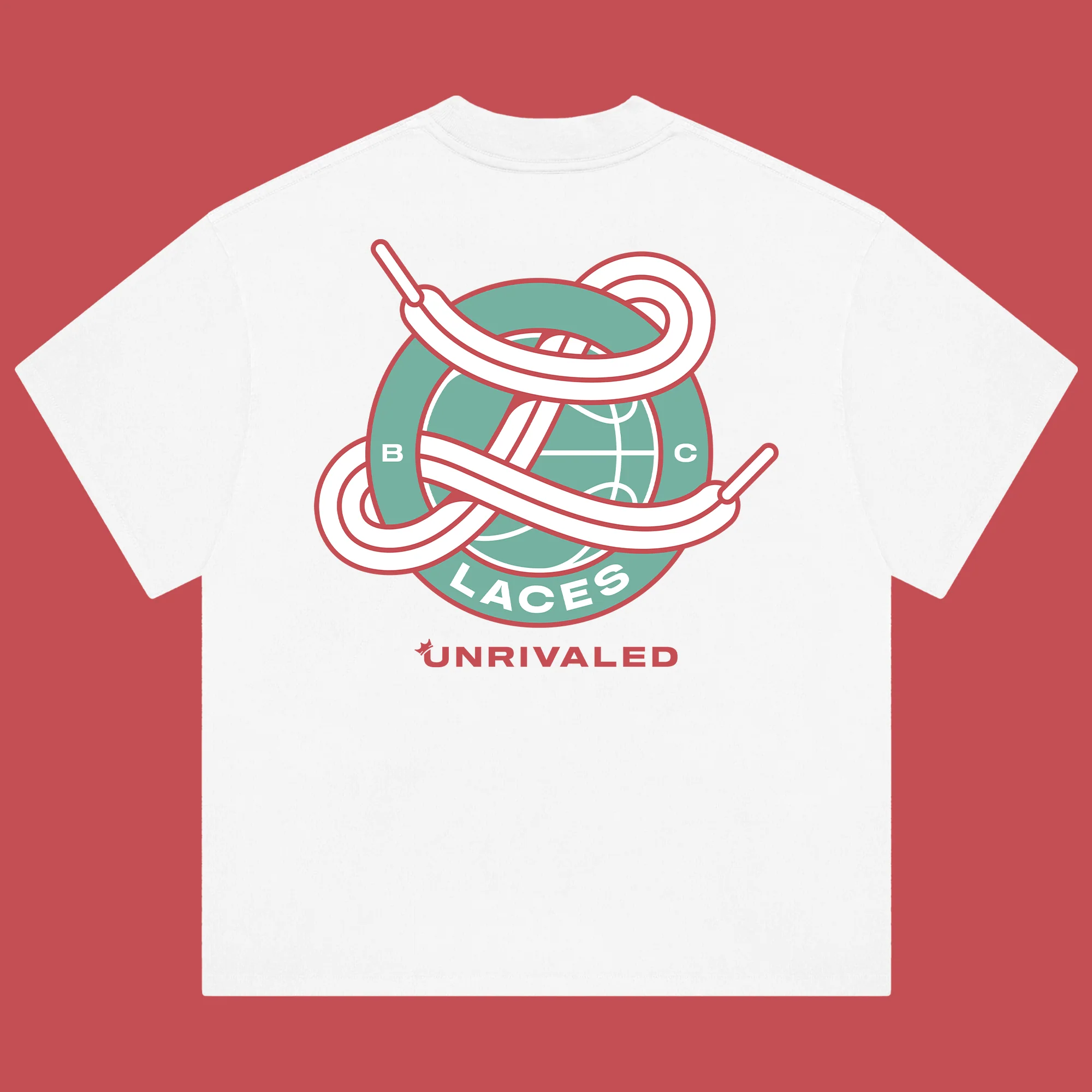 Laces Basketball Club T-Shirt - White - Image 3