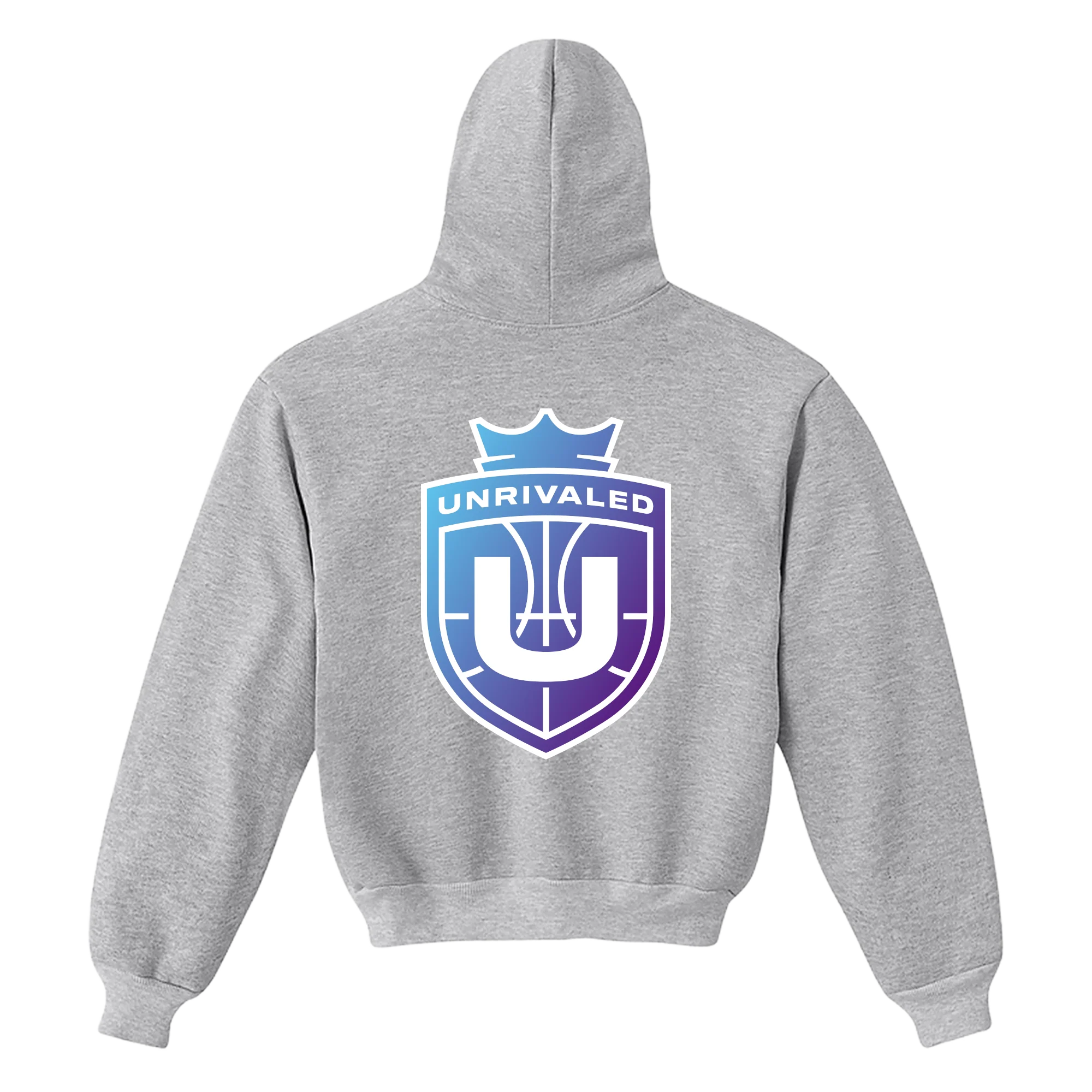 Unrivaled Kids League Logo Hoodie - Ash Gray - Image 2